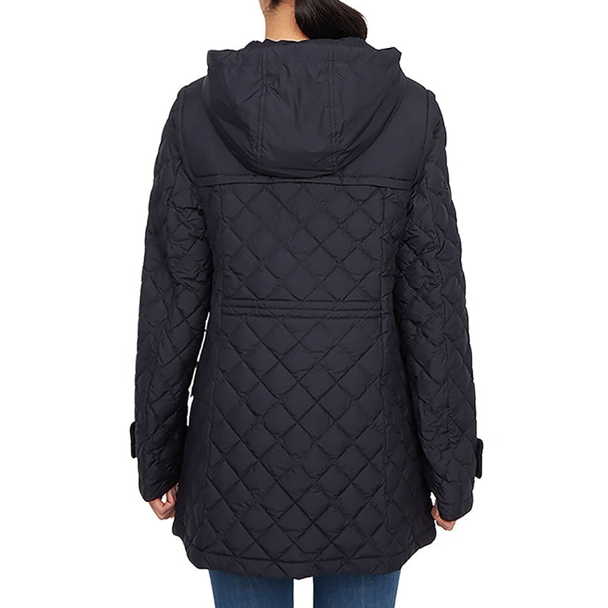 Moncler Chacenay Mid-Length Hooded Windbreaker & Down Jacket