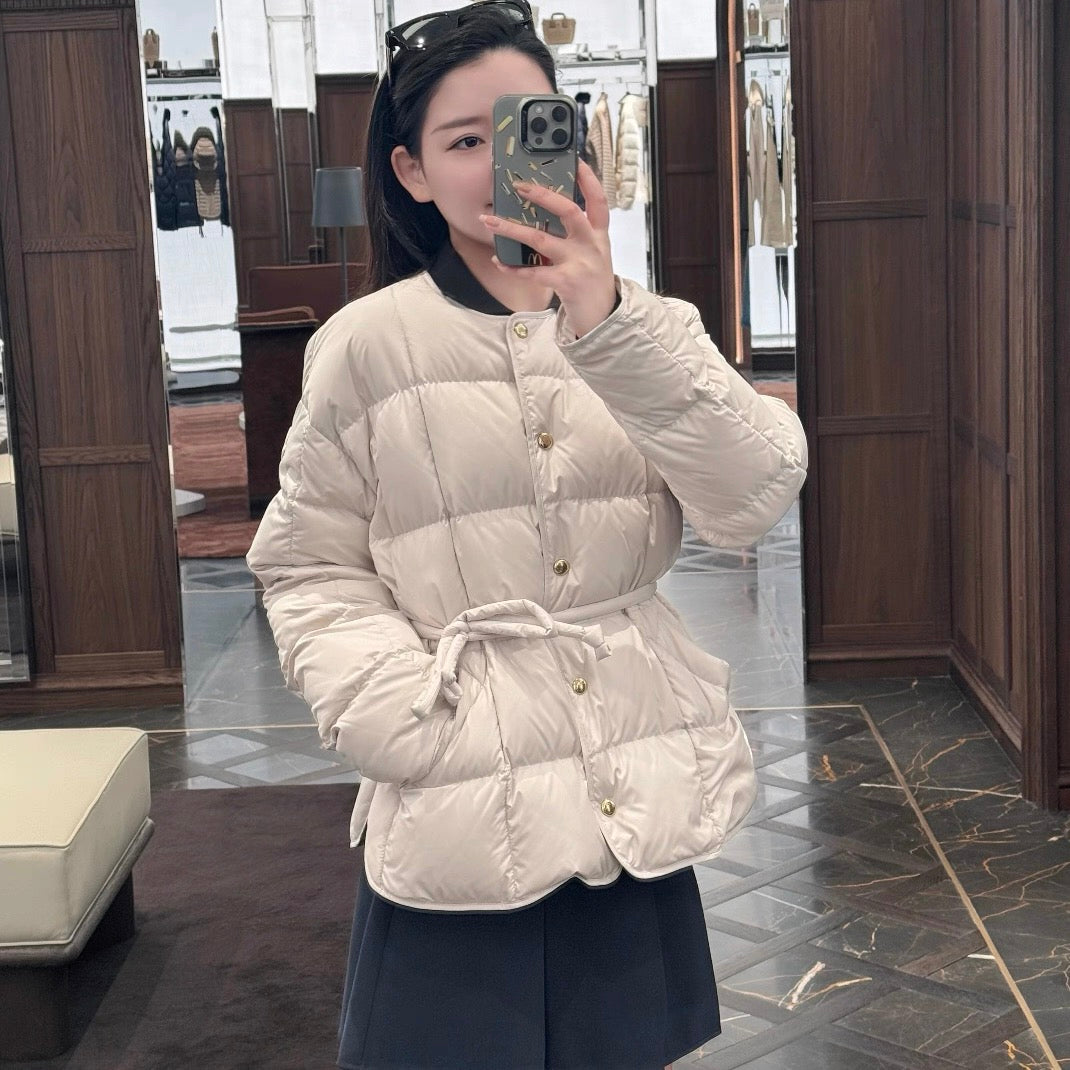 Moncler Women's Caramagne Belted Down Jacket - Autumn/Winter 2025