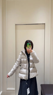 Moncler Avoce Short Goose Down Hooded Jacket for Women