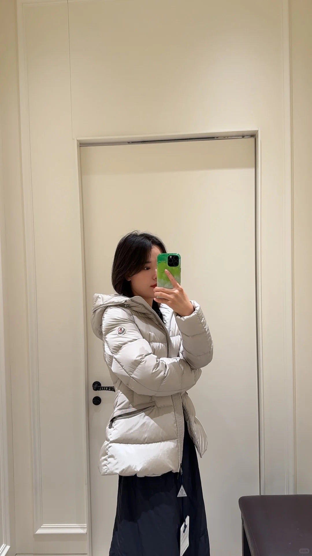 Moncler Avoce Short Goose Down Hooded Jacket for Women