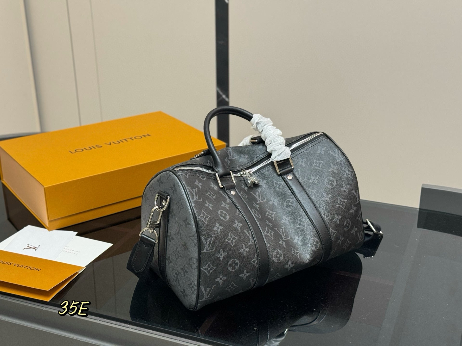 LV Keepall Pillow Bag - Unisex Luxury Travel Bag