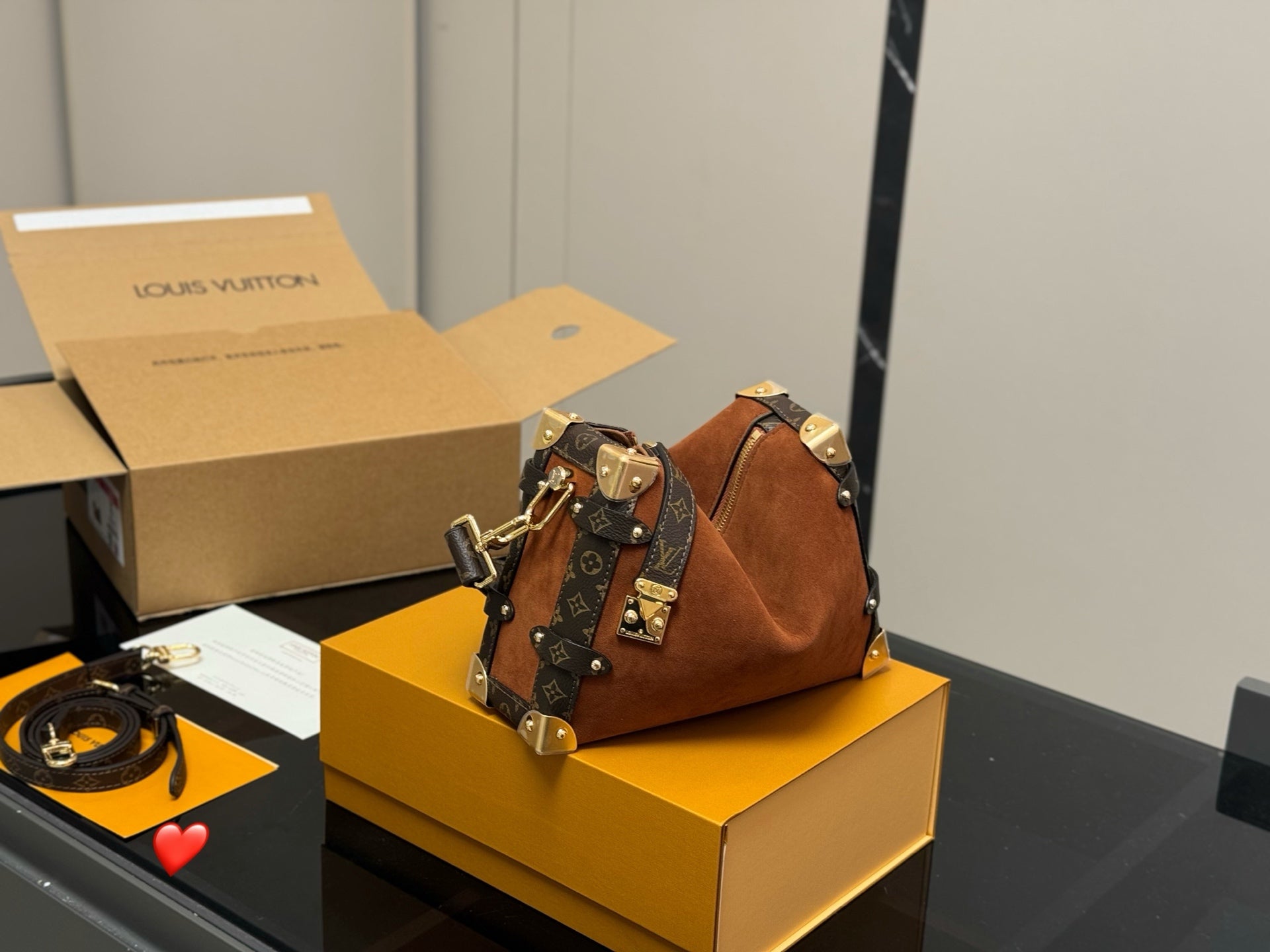 LV Wang Zha Catwalk Soft Box S - Stylish Folding Bag