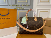 Louis Vuitton Speedy Boston Pillow Bag - Classic Style & Versatile Carrying Options
