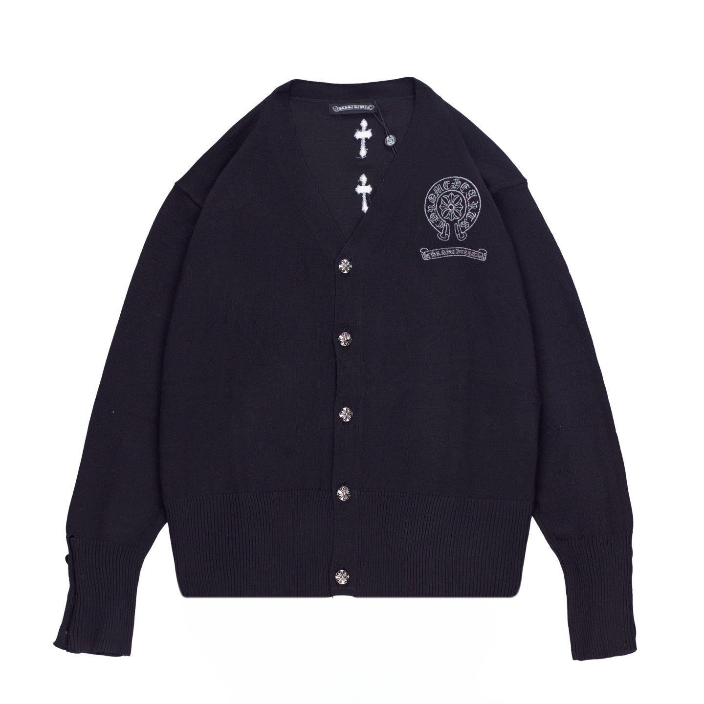 Premium Cotton Knitted Catwalk Cardigan - CH Crow Heart Collection