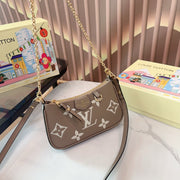 Louis Vuitton Easy Pouch Embossed Mahjong Bag with Adjustable Chains