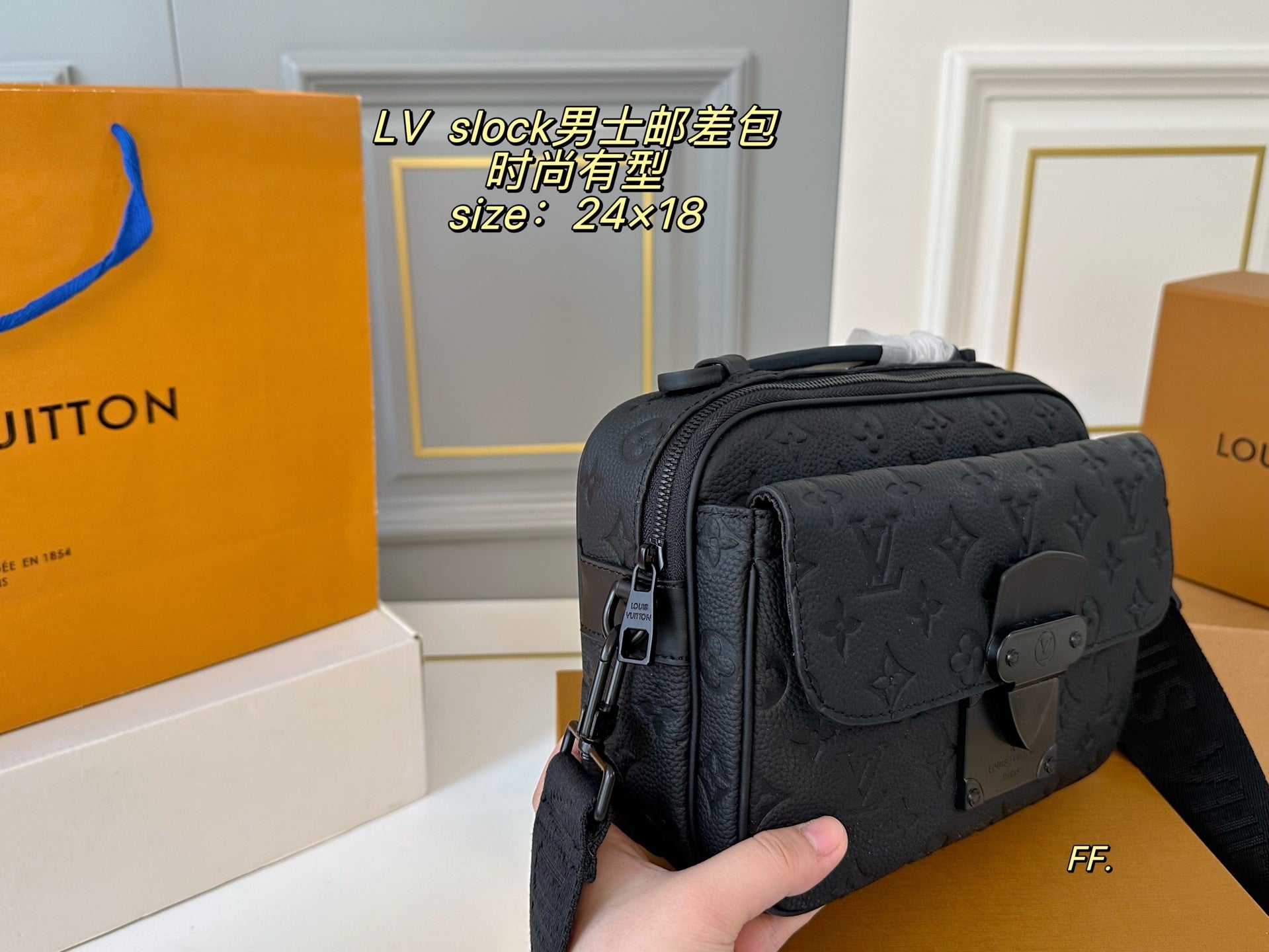 Louis Vuitton Men's Messenger Bag - Stylish & Spacious