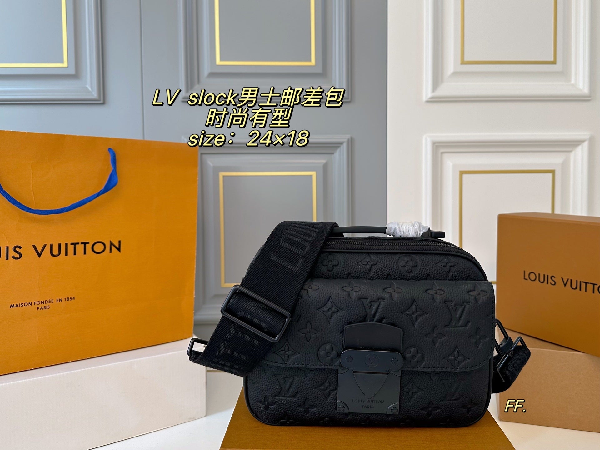 Louis Vuitton Men's Messenger Bag - Stylish & Spacious
