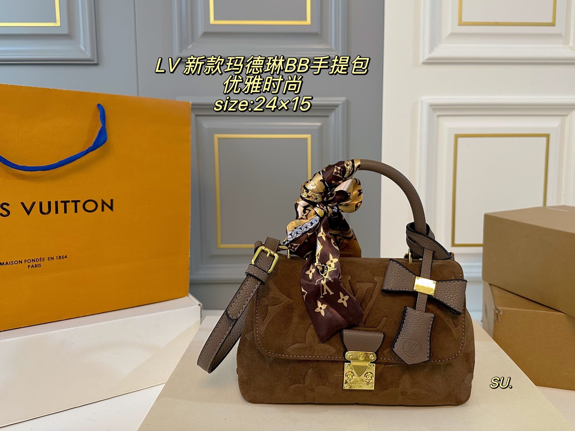 Louis Vuitton Madeleine BB Handbag - Luxurious Leather & Versatile Design
