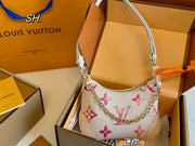Louis Vuitton Boulogne Mini Croissant Bag - Embossed Design