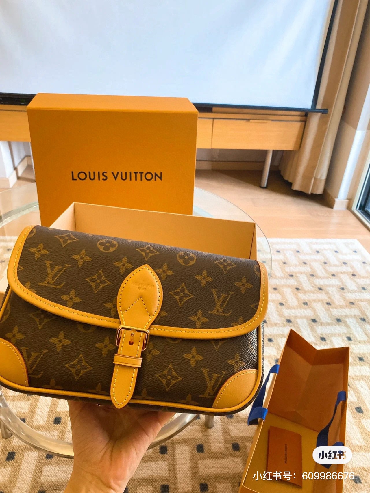 Classic LV Baguette Handbag - Timeless Elegance
