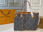Louis Vuitton Denim Shopping Bag - Classic & Versatile Tote