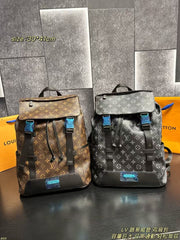 Louis Vuitton Classic Presbyopia Backpack with Black Cowhide Trim