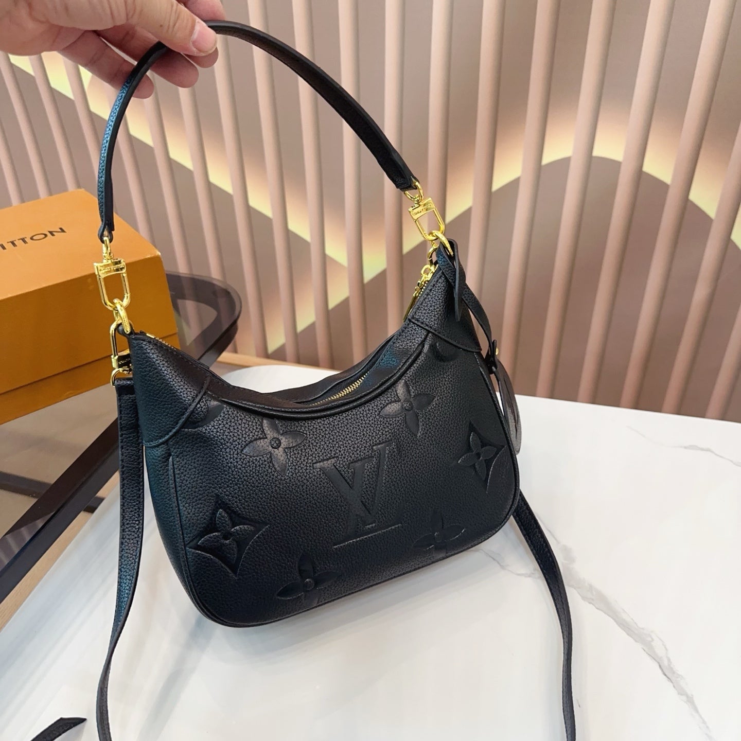 LV Bagatelle Armpit Bag - Versatile Crossbody and Shoulder Bag