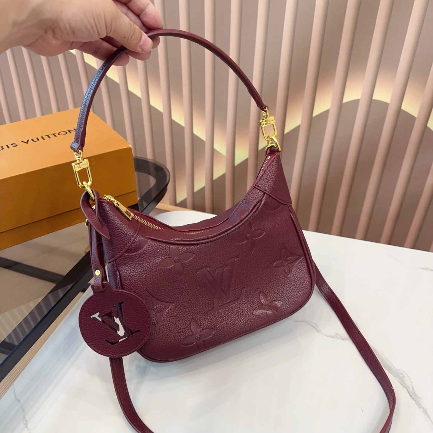 LV Bagatelle Armpit Bag - Versatile Crossbody and Shoulder Bag