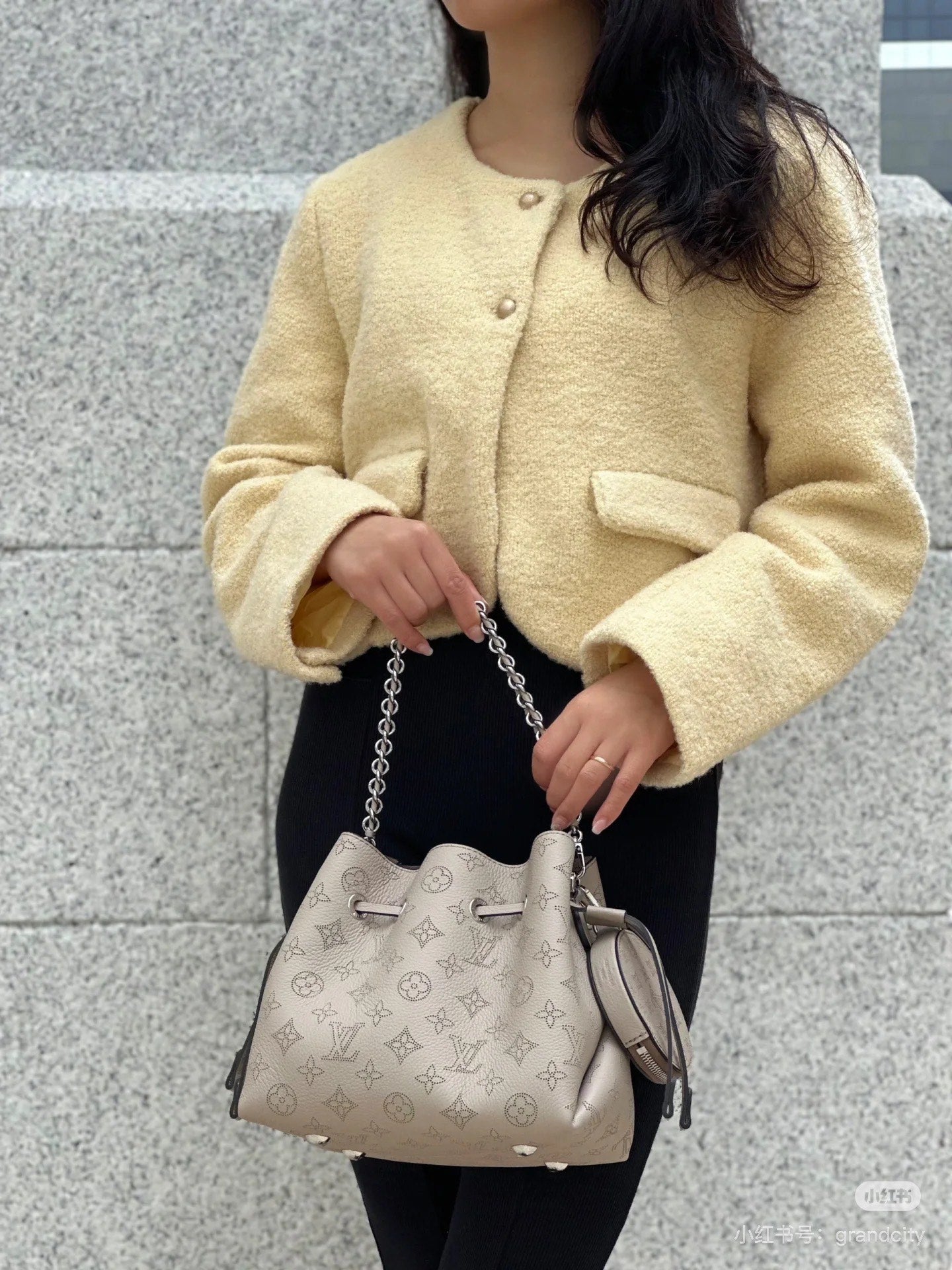 Elegant Louis Vuitton Bella Handbag