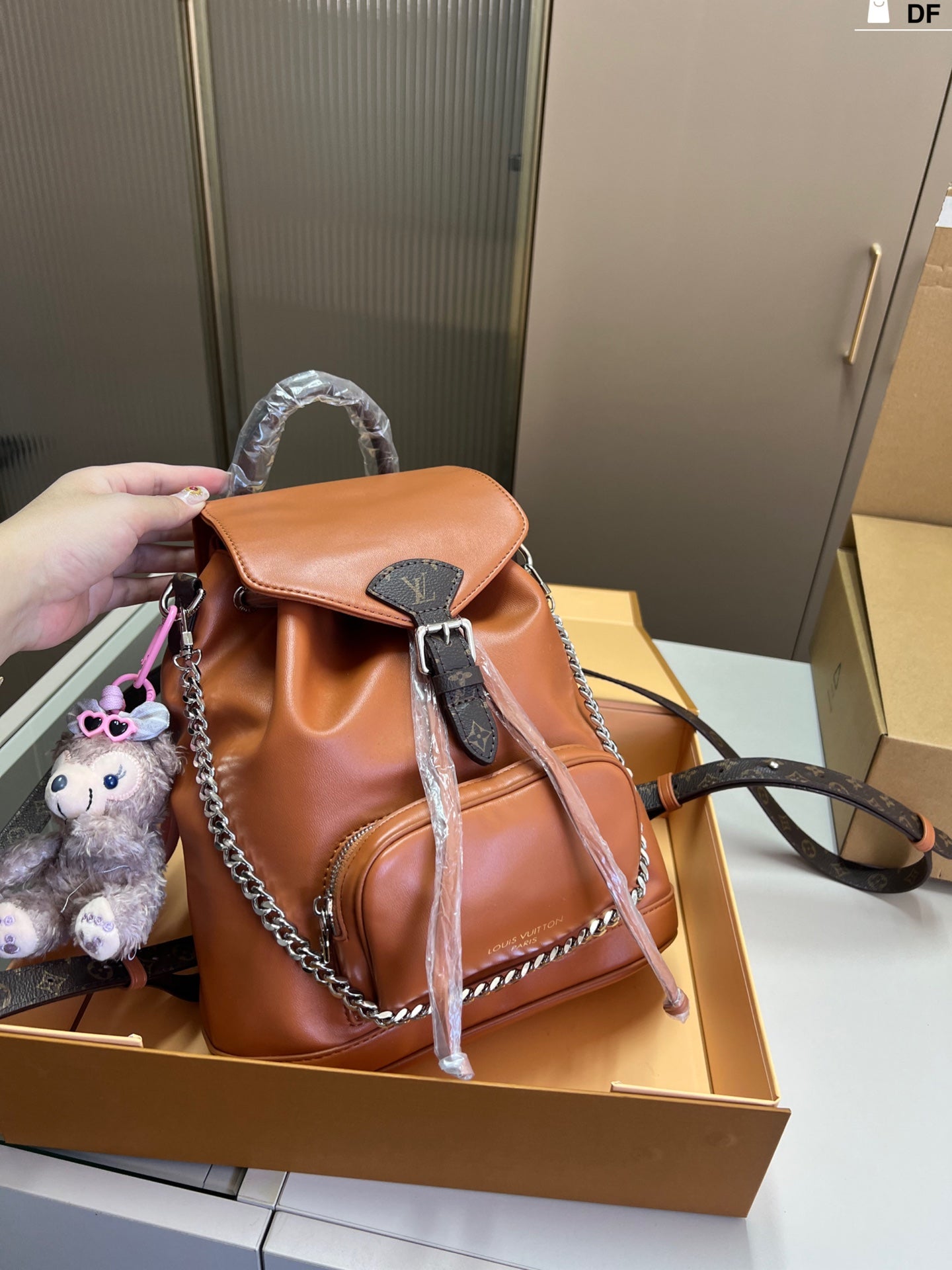 High-End Louis Vuitton Stylish Backpack