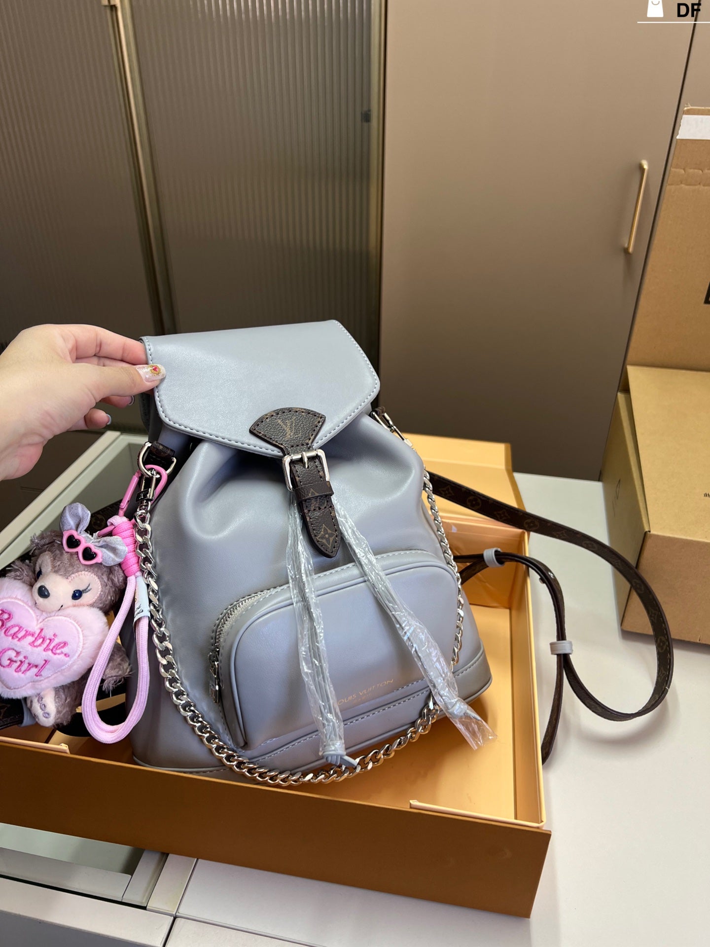 High-End Louis Vuitton Stylish Backpack