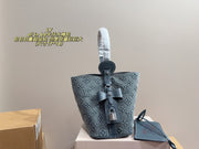 LV BB Denim Bucket Bag - Versatile and Lightweight Fashion Accessory