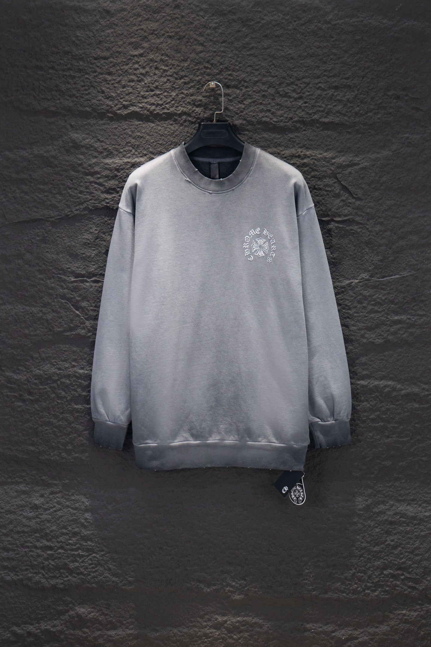 ** Chrome Hearts Diamond Silicone Sweatshirt

**