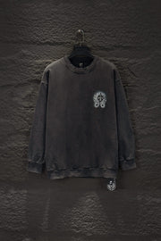 Chrome Hearts Distressed Color Hooded Sweatshirt