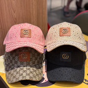 Gucci Diamond Industrial Baseball Cap