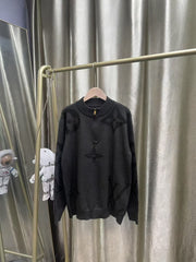 Louis Vuitton Jacquard Half-Zip Sweater â€“ Versatile Elegance