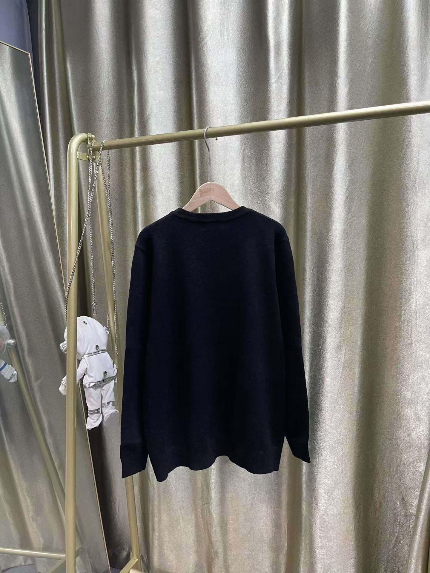 Loewe Pocket Jacquard Crew Neck Sweater - Premium Wool Blend