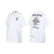 Premium Chrome Hearts Cross Letter Short-Sleeved T-Shirt