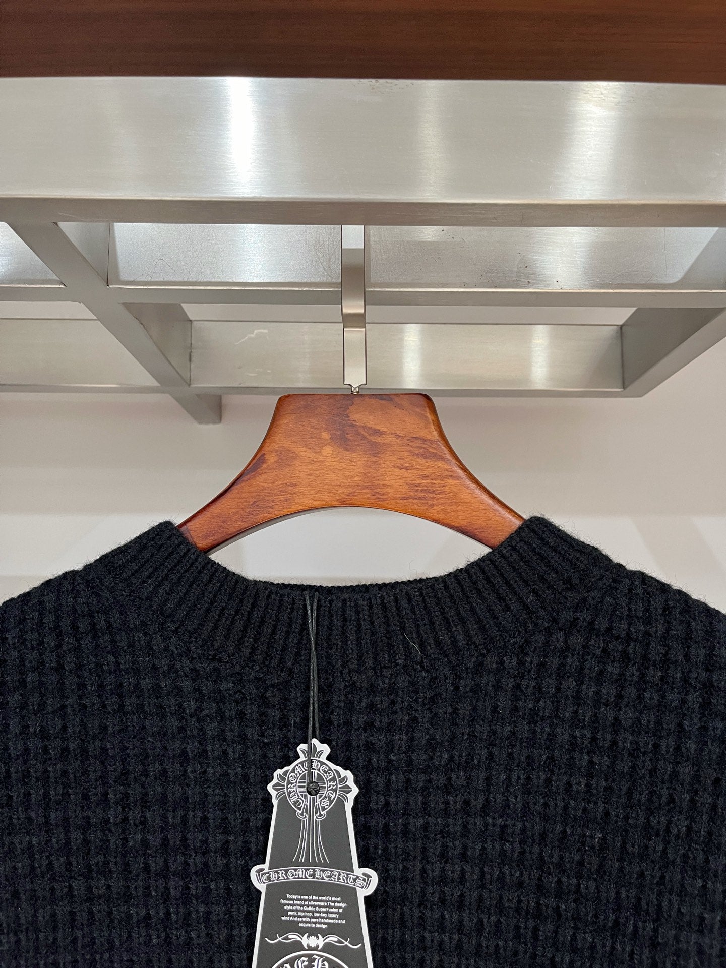 Chrome Hearts Cross AppliquÃ© Knitted Pullover - Unisex