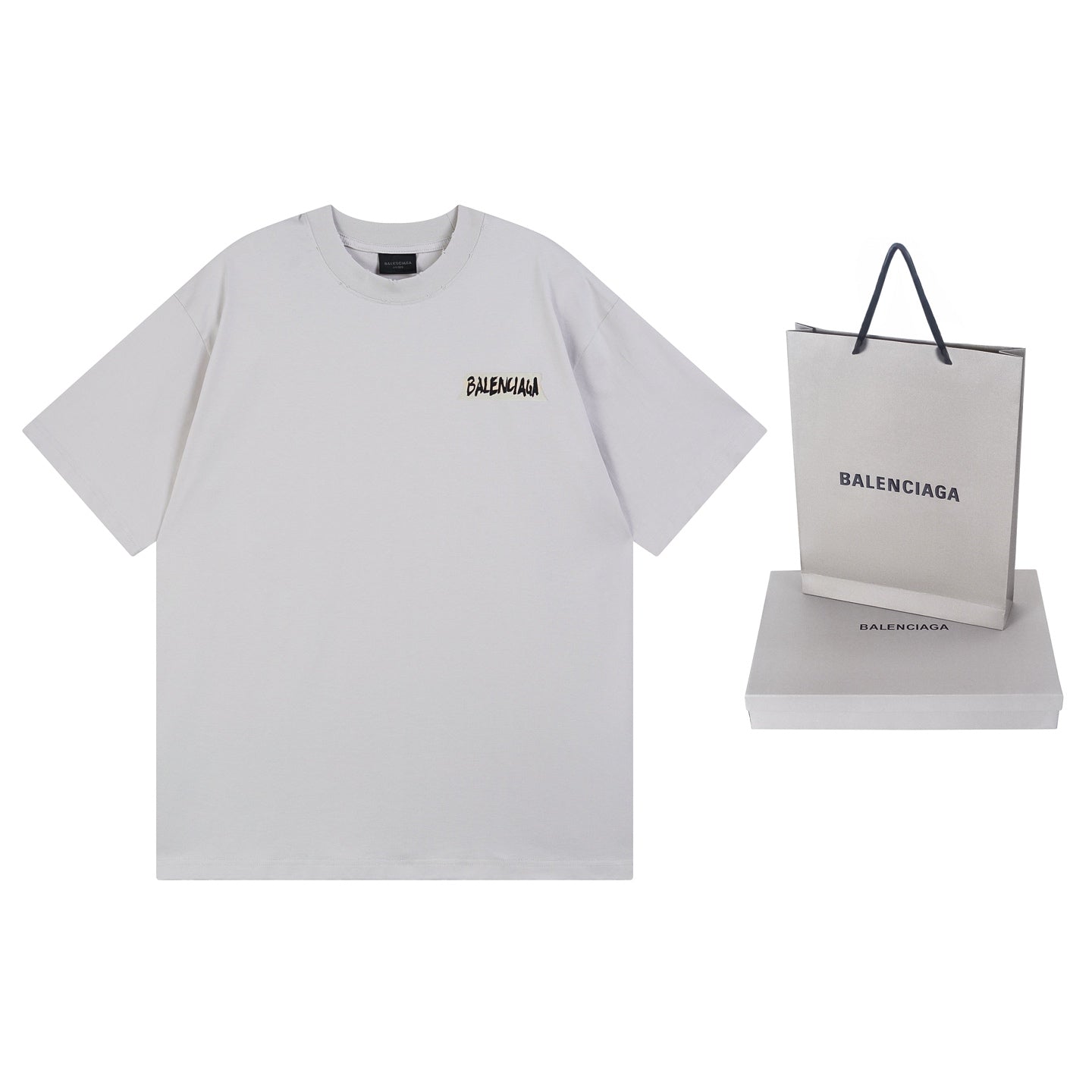 Balenciaga Paris SS26 Unisex Washed Cotton T-Shirt