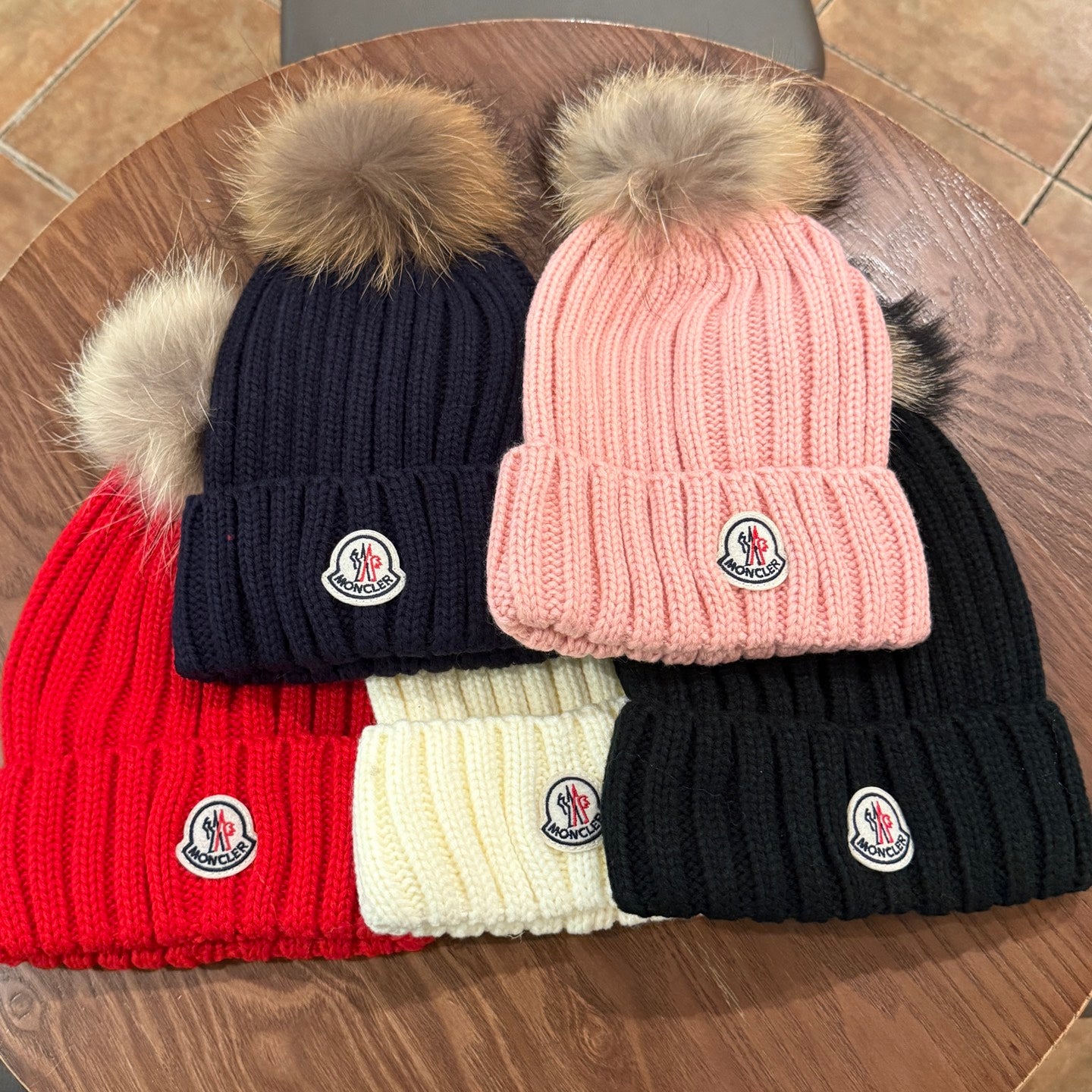 Trendy Wool Ball Beanie for Autumn & Winter