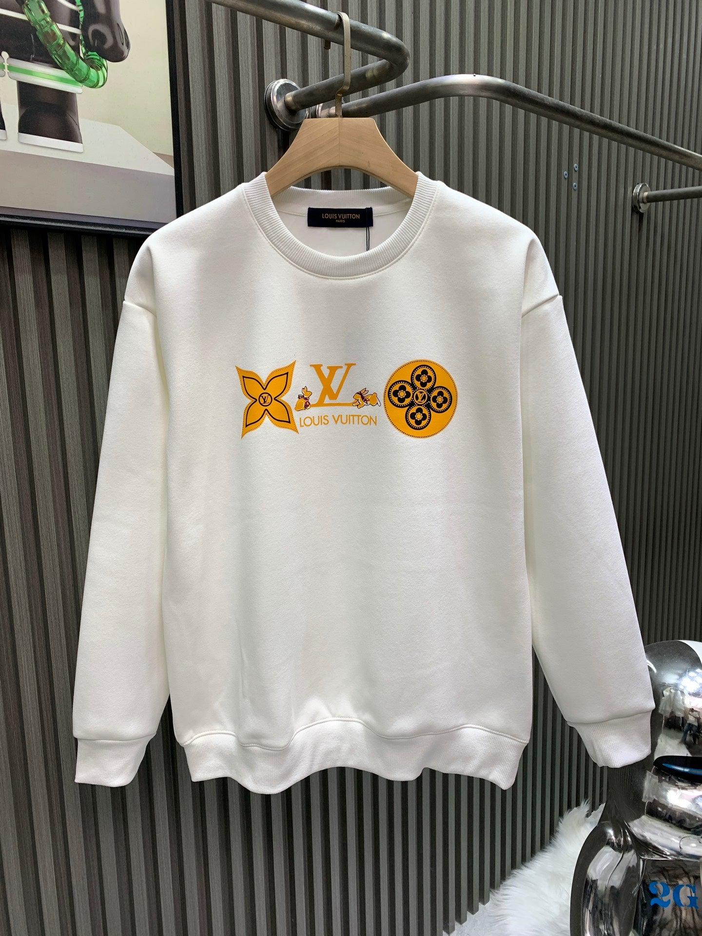 Louis Vuitton Classic Round Neck Sweatshirt - 100% Pure Cotton