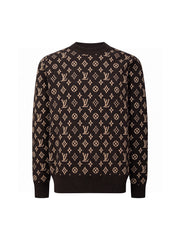 Louis Vuitton Classic Wool Four-Leaf Clover Jacquard Sweater