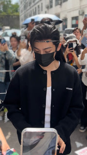 Men's Autumn/Winter Embroidered Cardigan Sweater