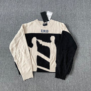 Handmade Cashmere Infernal Affairs Sweater - Unisex Fashion