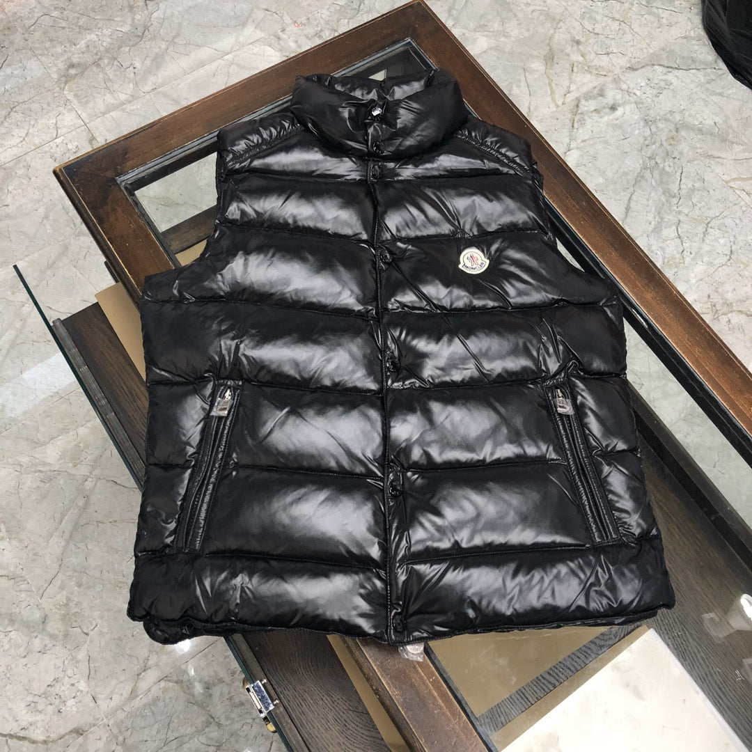 Moncler Stand-Up Collar Down Vest for Men