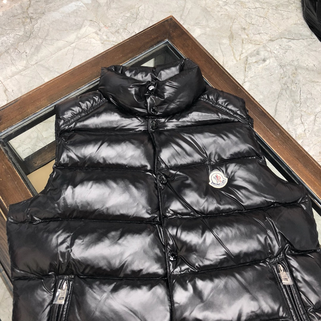 Moncler Stand-Up Collar Down Vest for Men