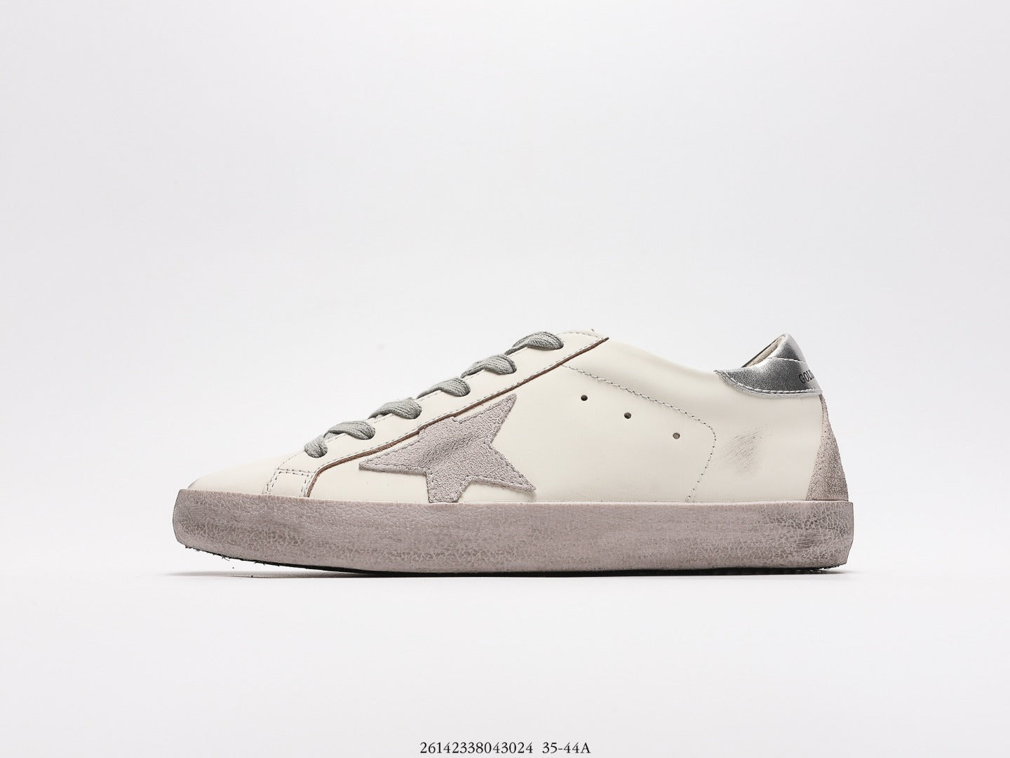 Golden Goose Super Star Distressed Sneakers - Celebrity Favorite
