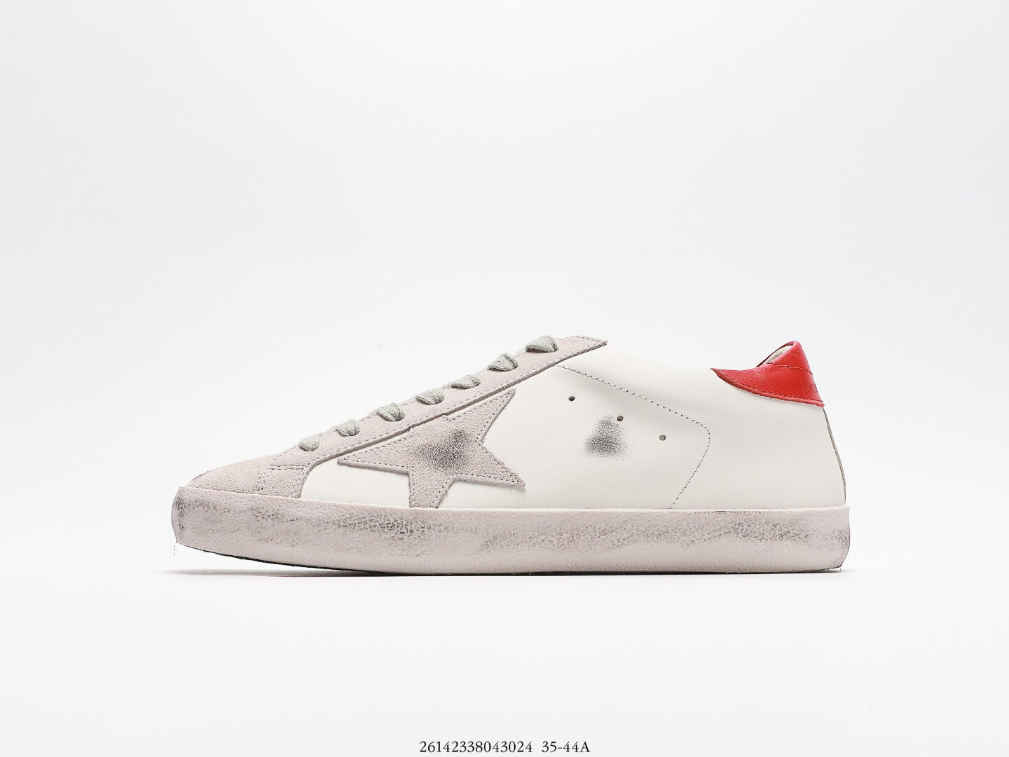 Golden Goose Super Star Sneakers - Celebrity Favorite, Handcrafted Distressed Design