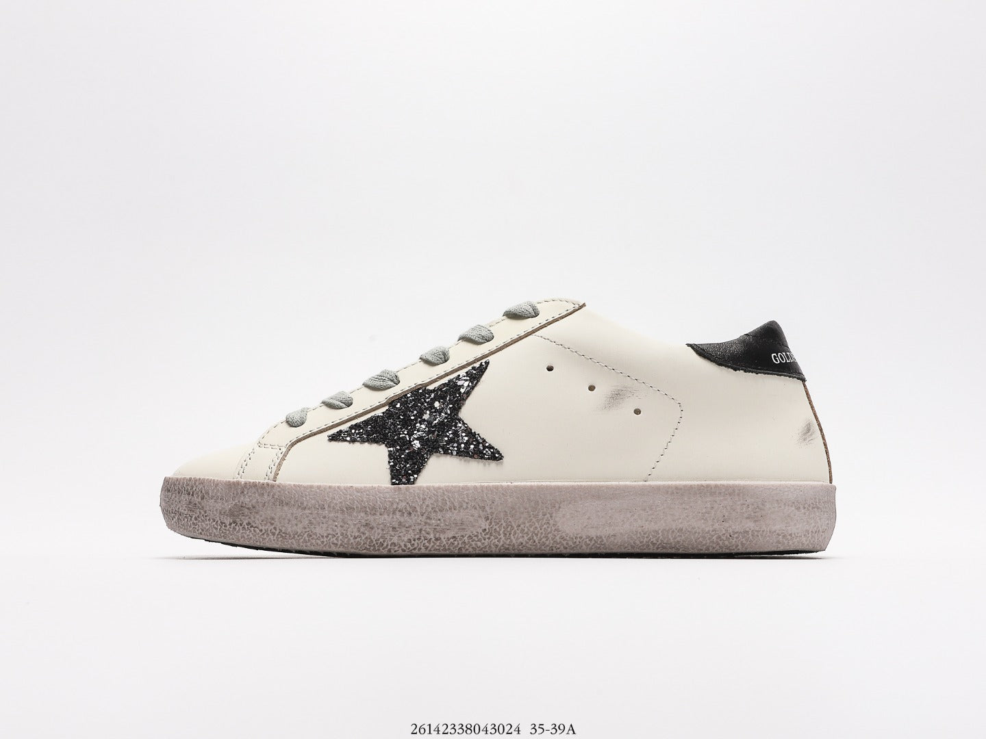 Golden Goose Super Star Distressed Sneakers - Celebrity Trend