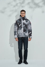 Premium Cold-Resistant Down Jacket with Detachable Coyote Fur Collar