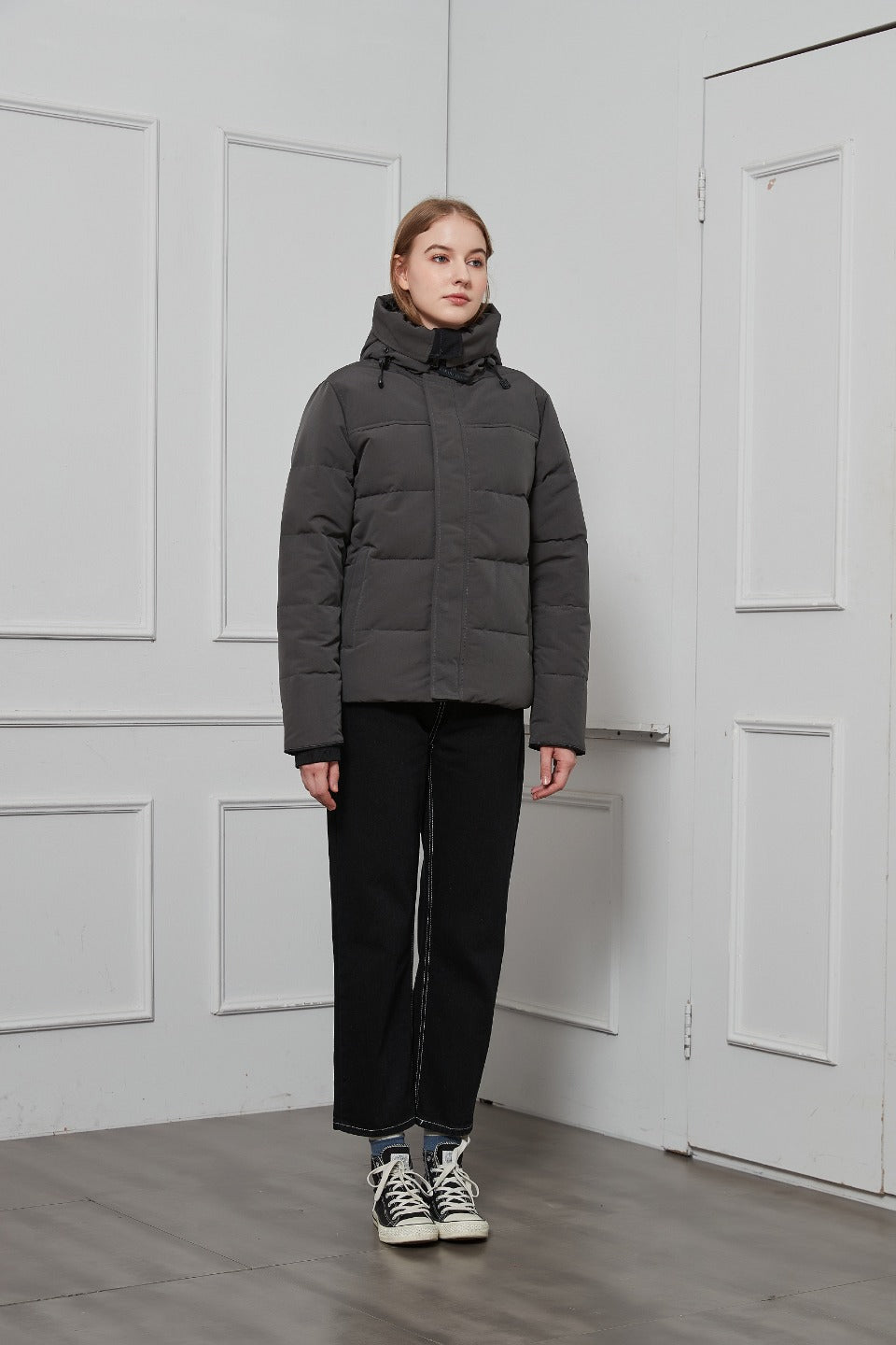 Premium Canada Goose Inspired Cold-Resistant Down Jacket