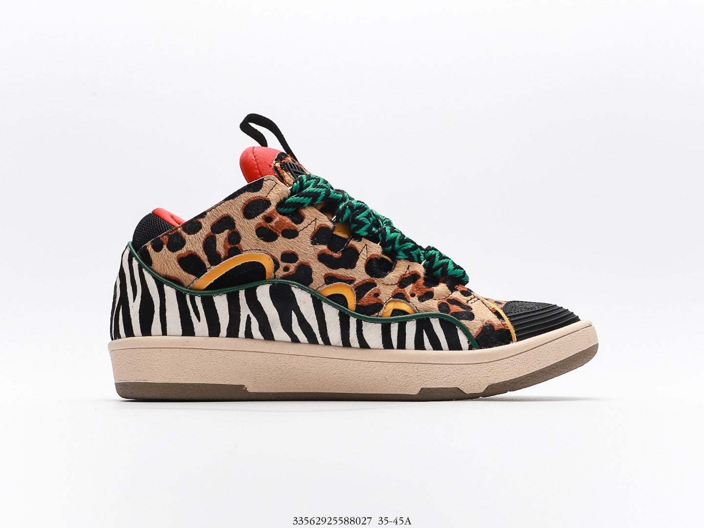 Lanvin Multi-Color High & Low Top Casual Business Sneakers