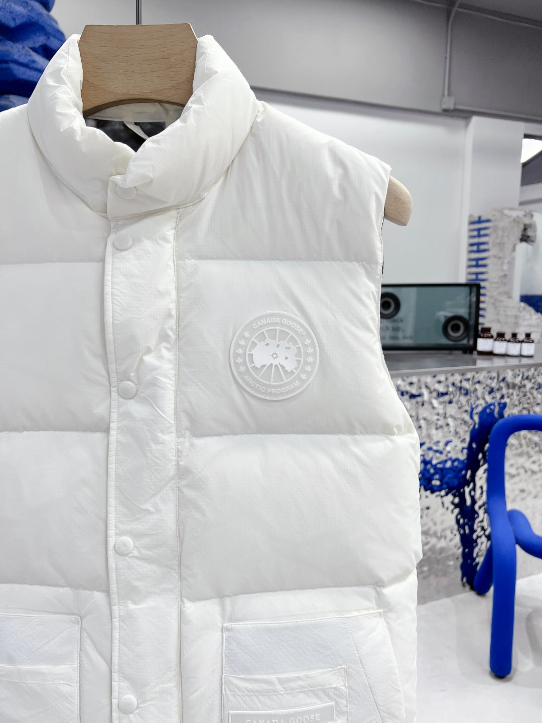 Canada Goose White Label Glacier Down Vest - Freestyle Capsule Series