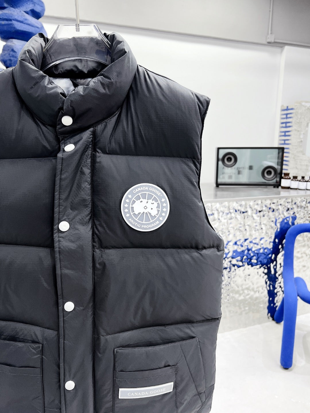 Canada Goose White Label Glacier Freestyle Down Vest - THEICON Capsule Series