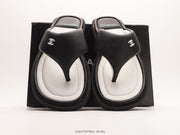 Chanel Summer Slippers - Luxurious Sheepskin Flip-Flops