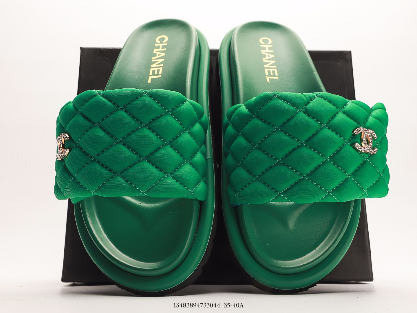 Chanel Plain Logo Goddess Style Sandals
