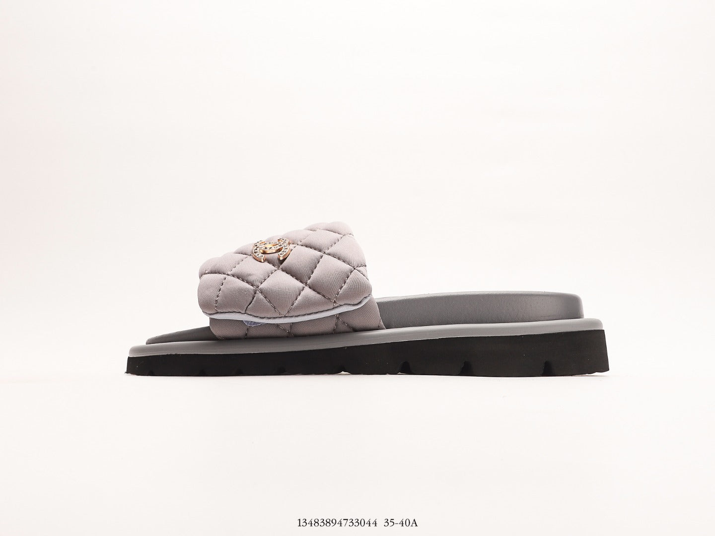 Chanel Goddess Style Logo Sandals - Luxurious Pebbled Sheepskin Slippers