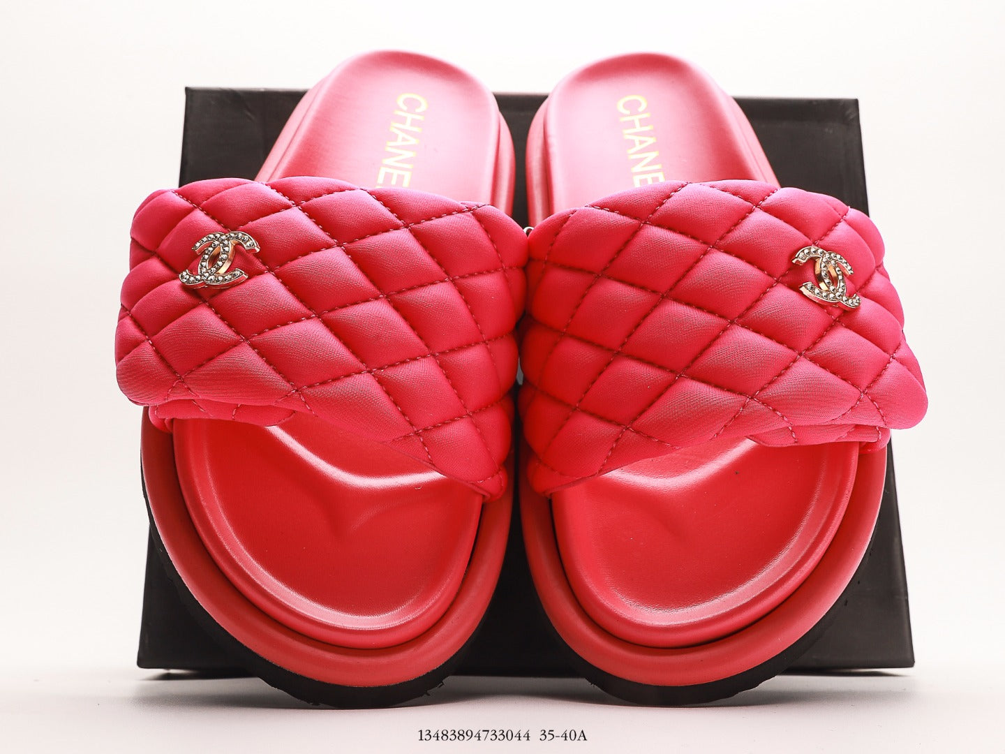 Chanel Plain Logo Sandals - Goddess Style Slippers