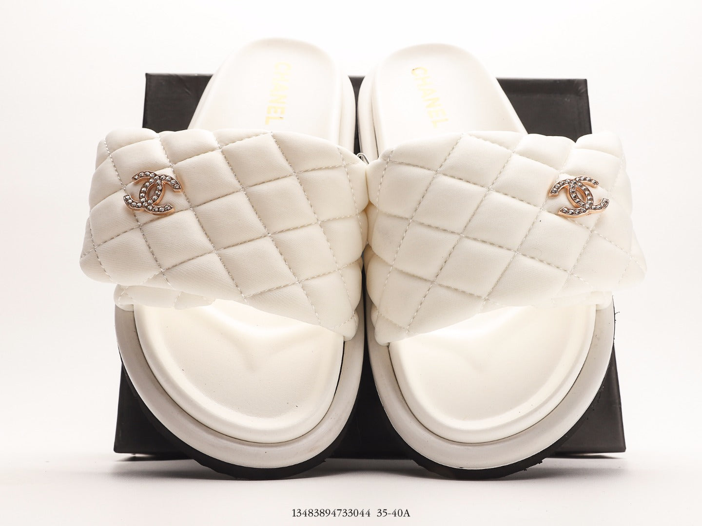 Chanel Goddess Logo Sandals - Luxury Sheepskin Slippers